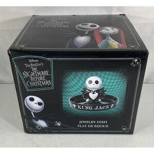 Disney The Nightmare Before Christmas King Jack Resin Trinket Ring Jewelry Tray
